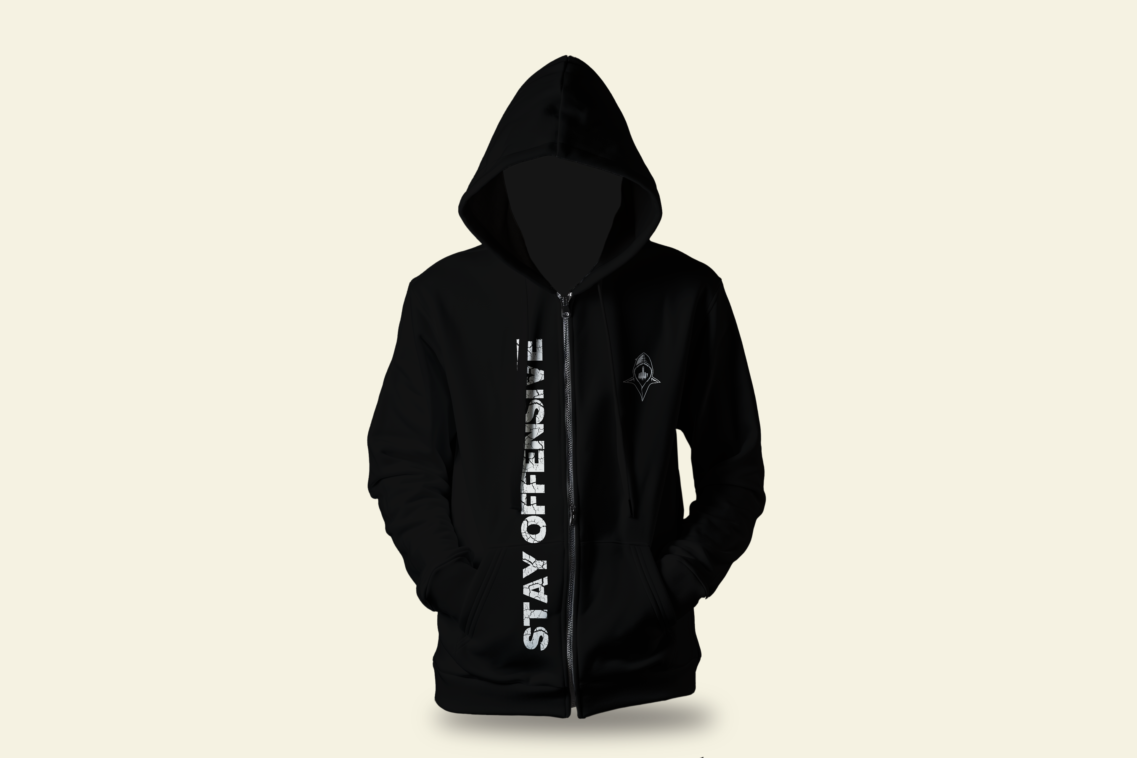 Stay Offensive Zipped Hoodie