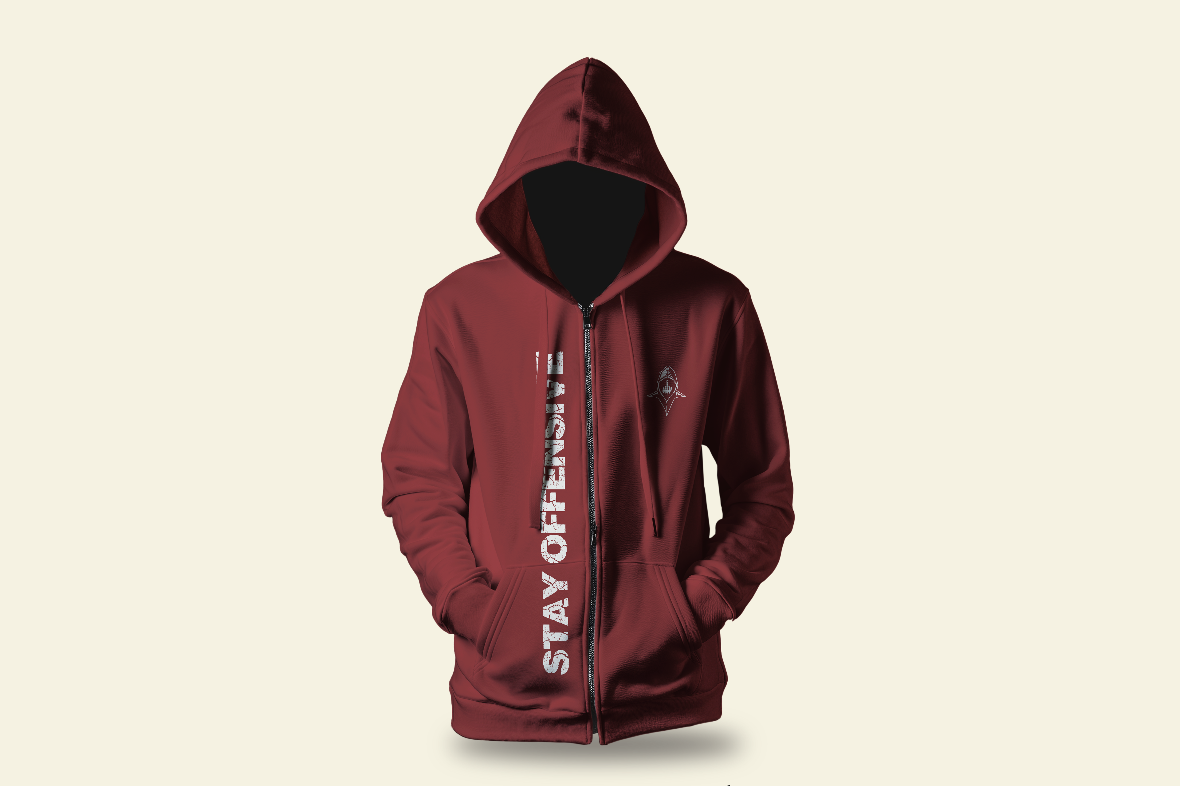 Stay Offensive Zipped Hoodie