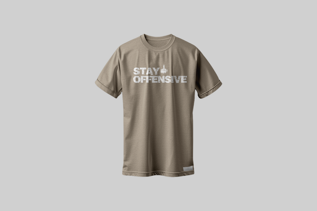 Stay Offensive Front Design