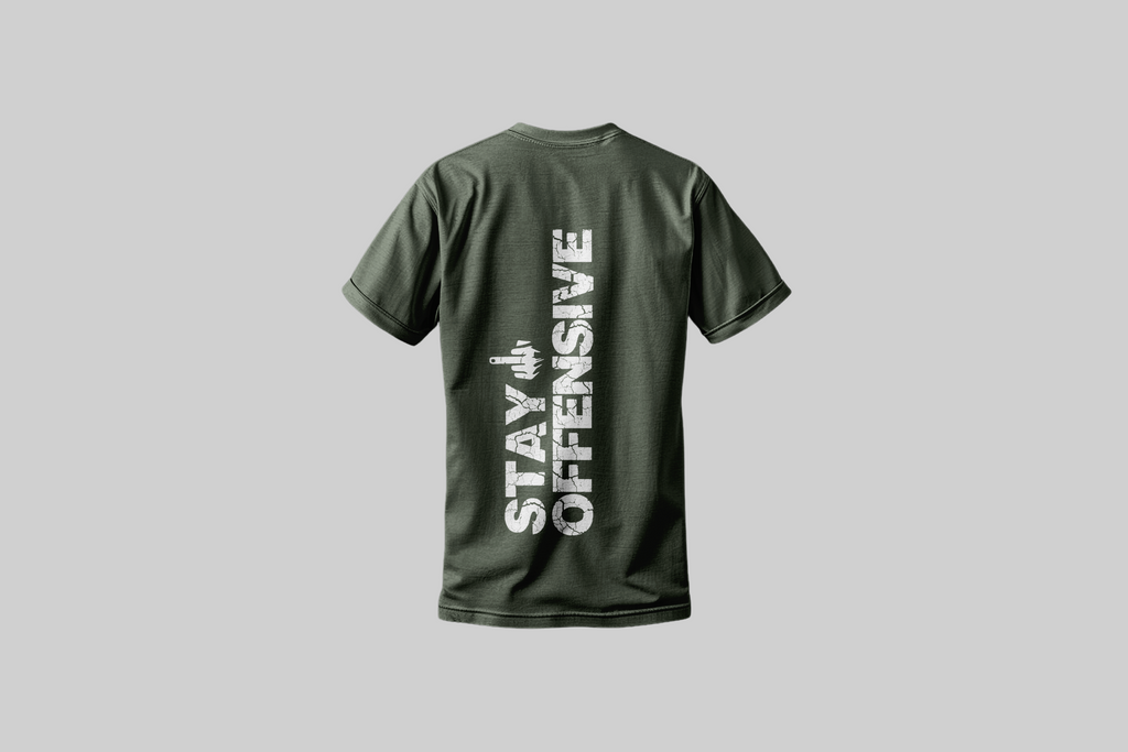 Stay Offensive Back Design