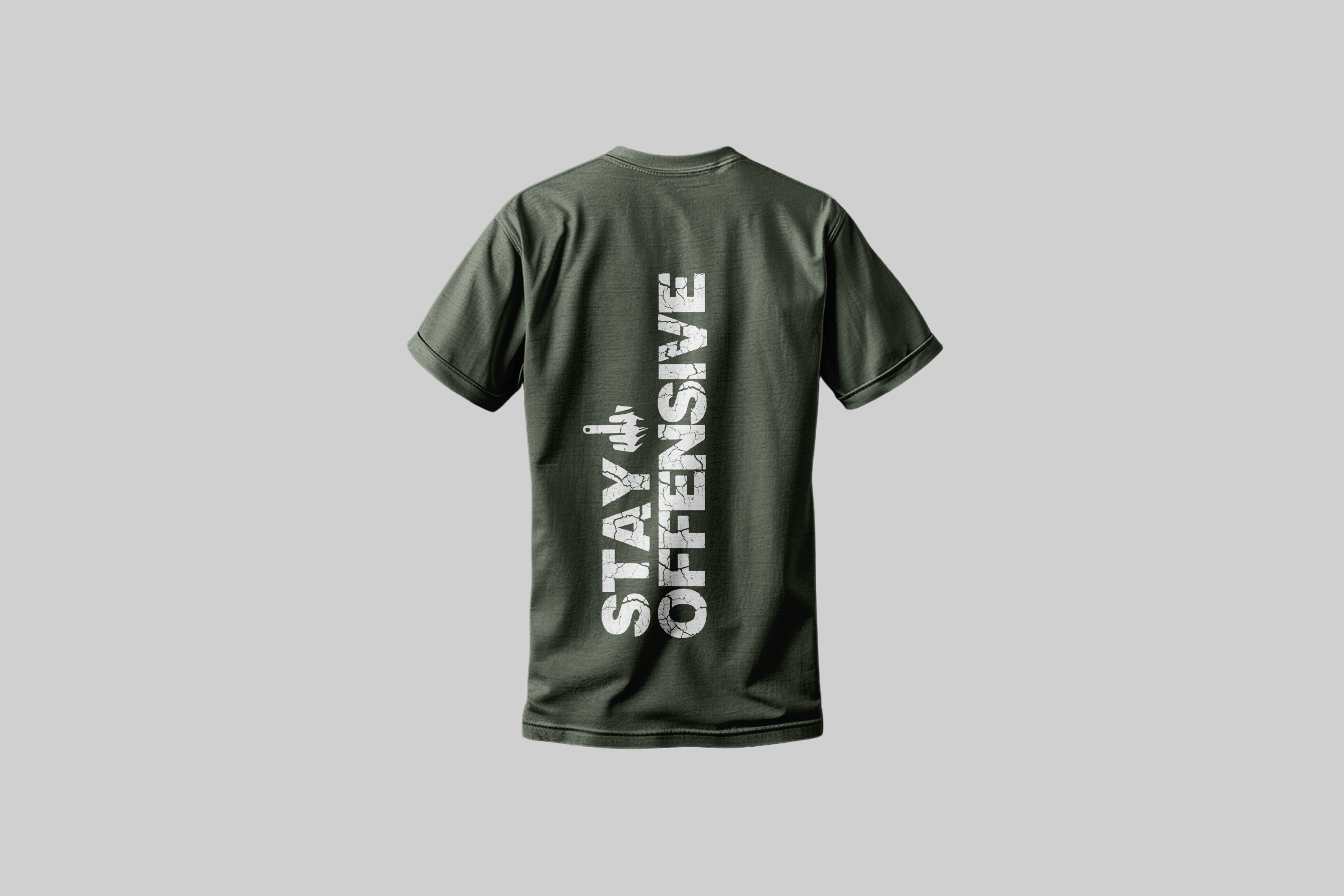 Stay Offensive Back Design