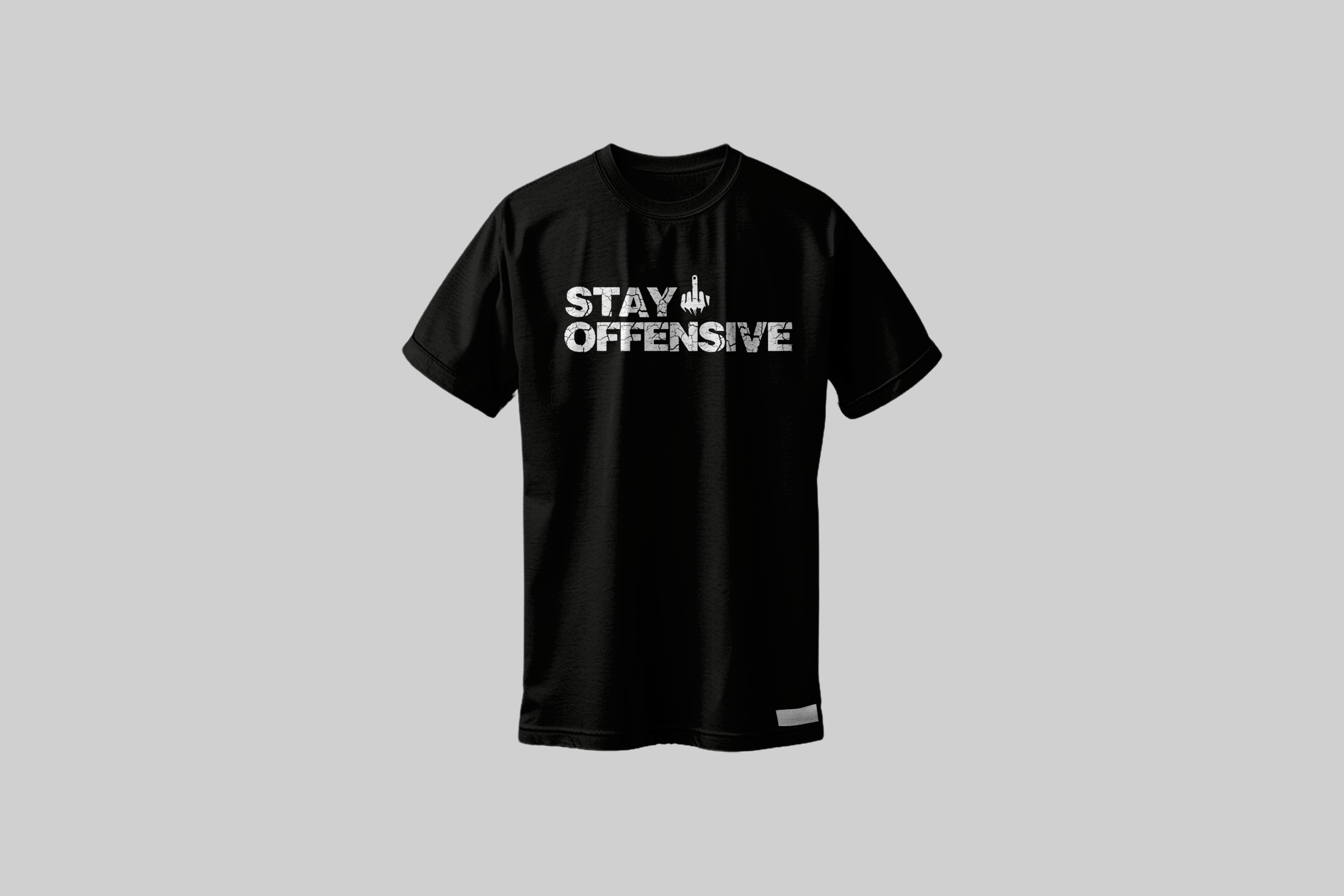 Stay Offensive Front Design