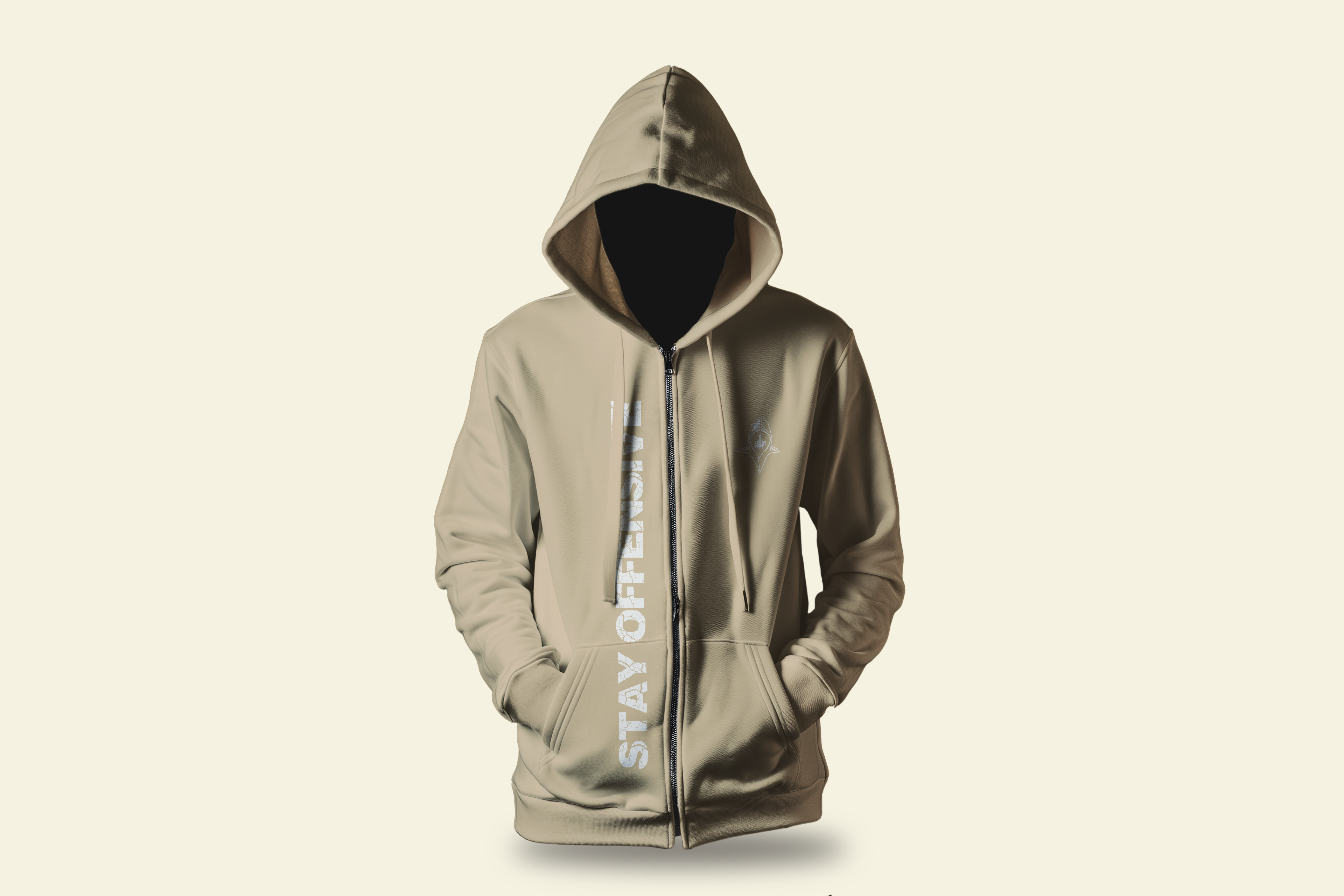 Stay Offensive Zipped Hoodie